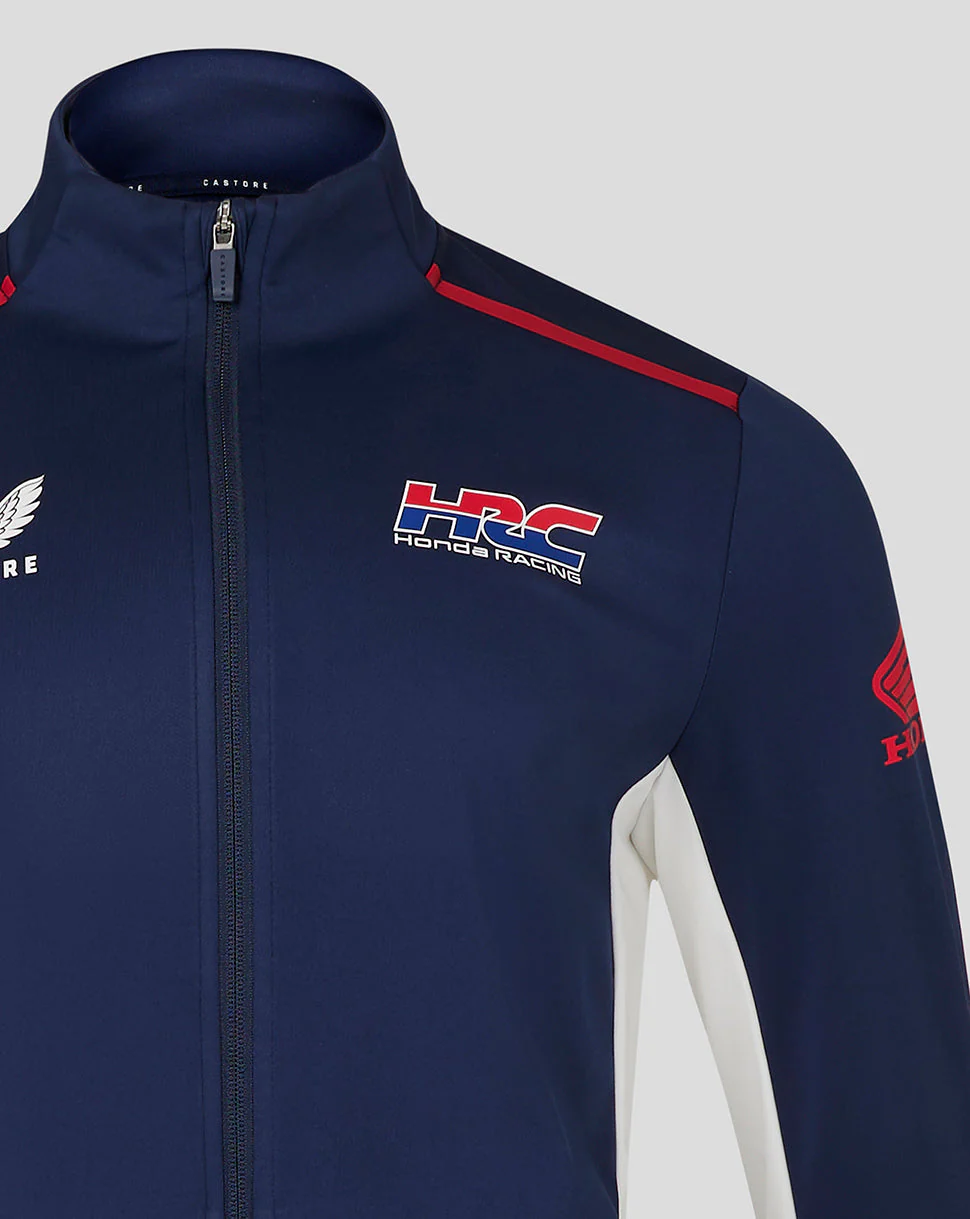 Unisex Honda HRC Softshell Jacket - Black Iris