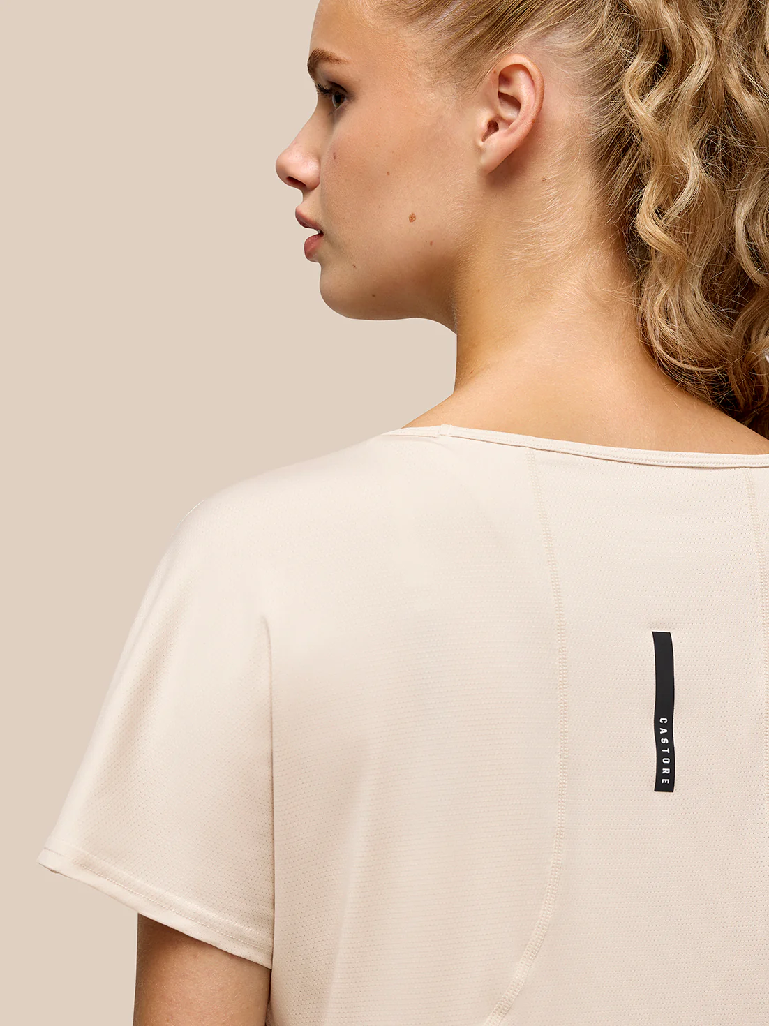 Flow Training T-Shirt - Beige