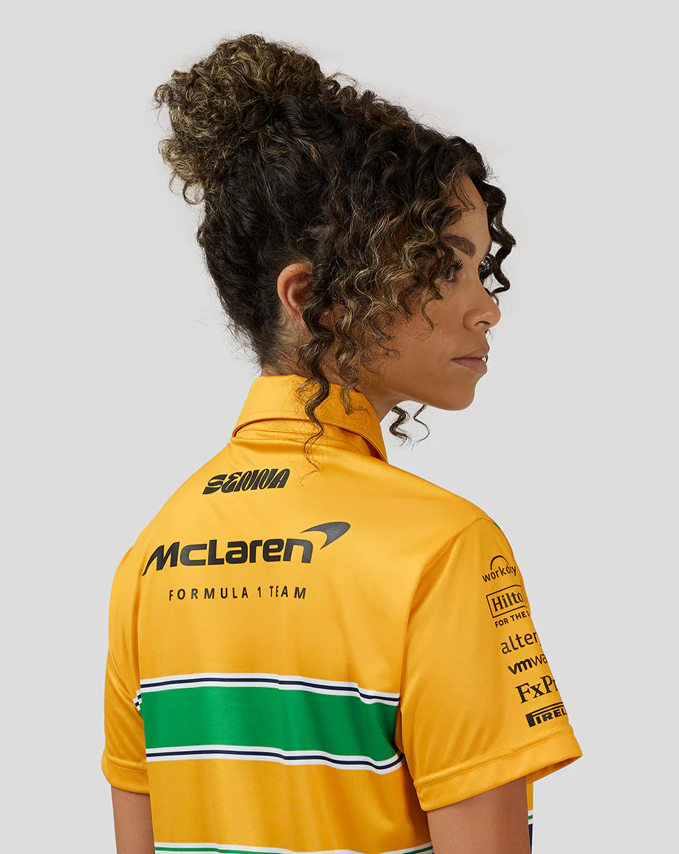 Womens McLaren Teamwear Senna Monaco Polo Formula 1