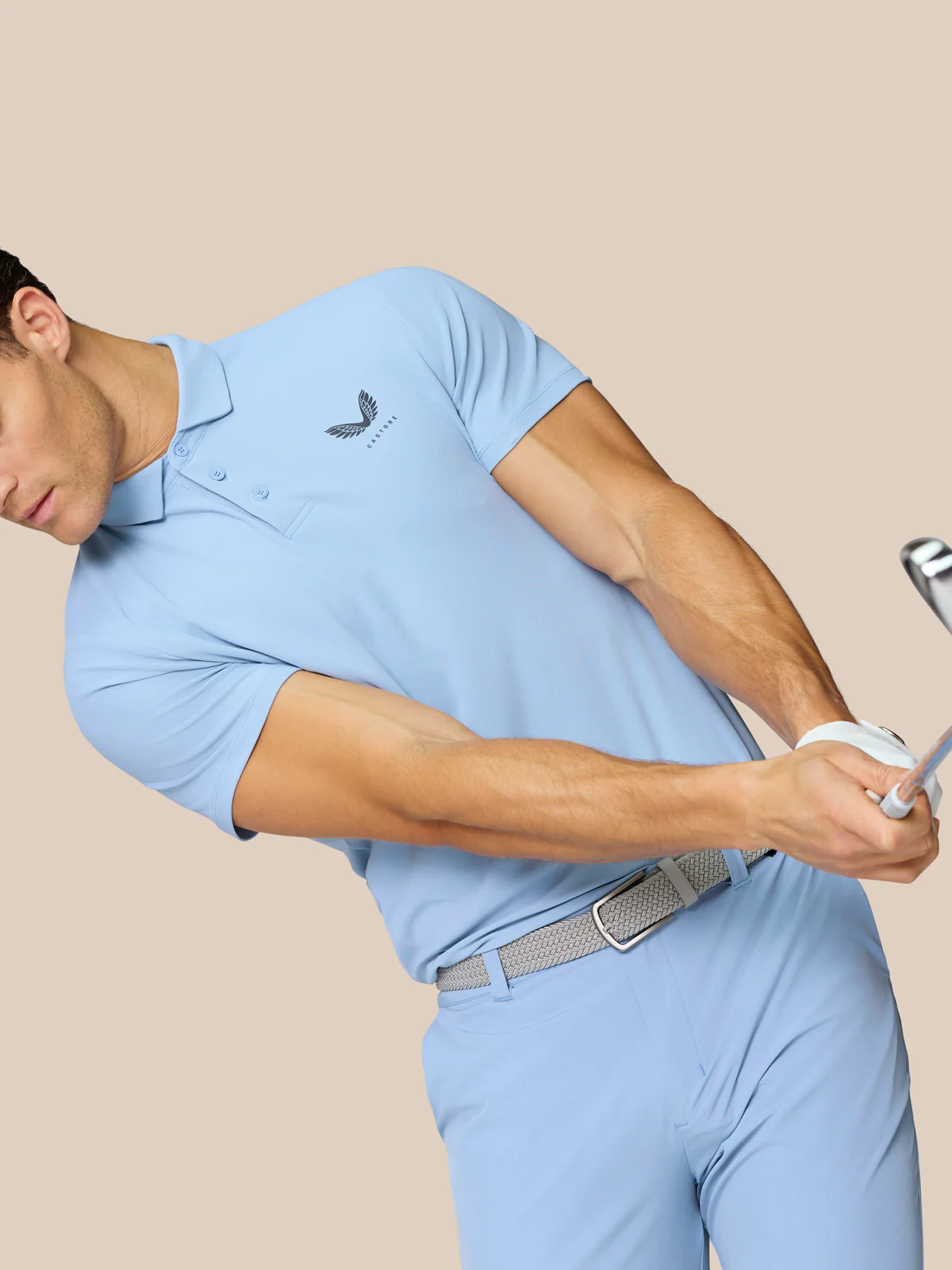 Golf Club Essential Polo - Sky Blue