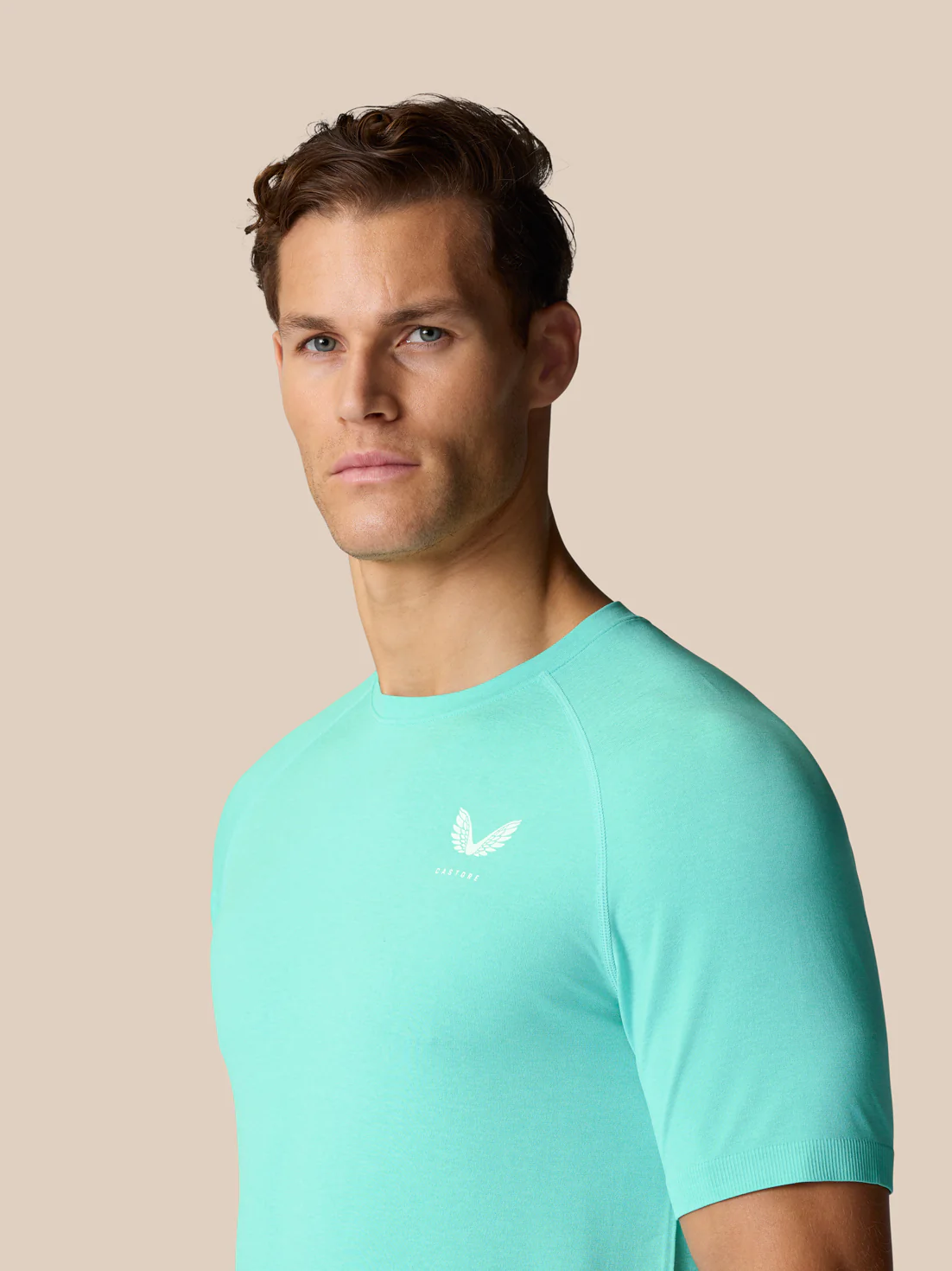 Flow Training T-Shirt - Light Aqua
