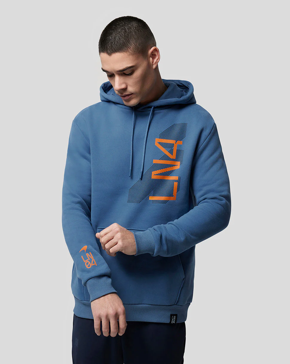 McLAREN UNISEX CORE DRIVERS ESSENTIAL HOODIE LN - BLUE HORIZON