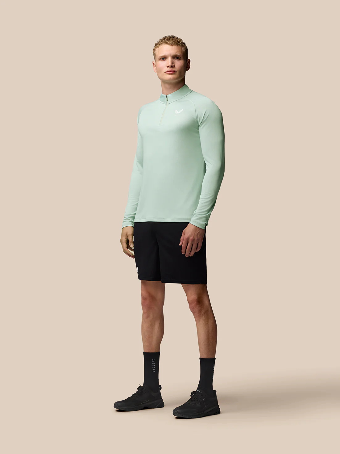 Adapt Training 1/4 Zip Top - Green