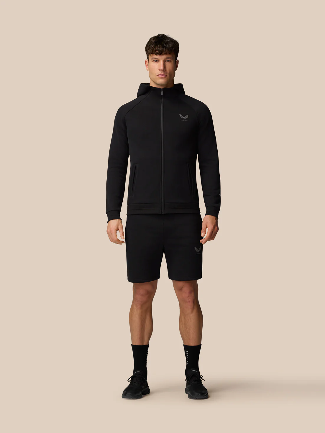 Adapt Fleece Jogger Shorts - Black