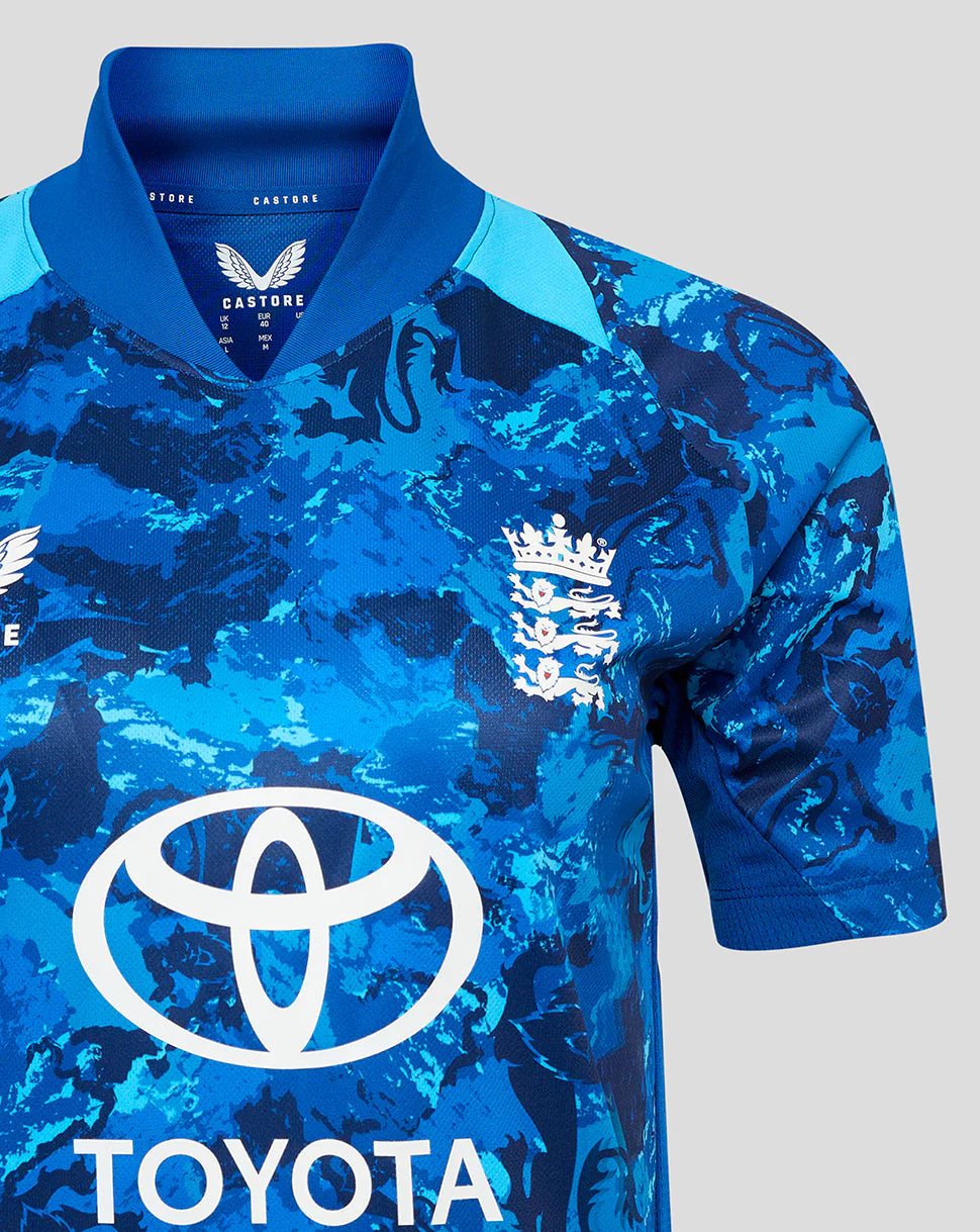 England Cricket ODI Women's Replica Short Sleeve Shirt 25/26