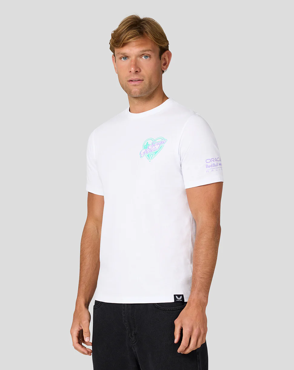 Oracle Red Bull Racing Unisex Mexico Sergio Perez Short Sleeve T-Shirt