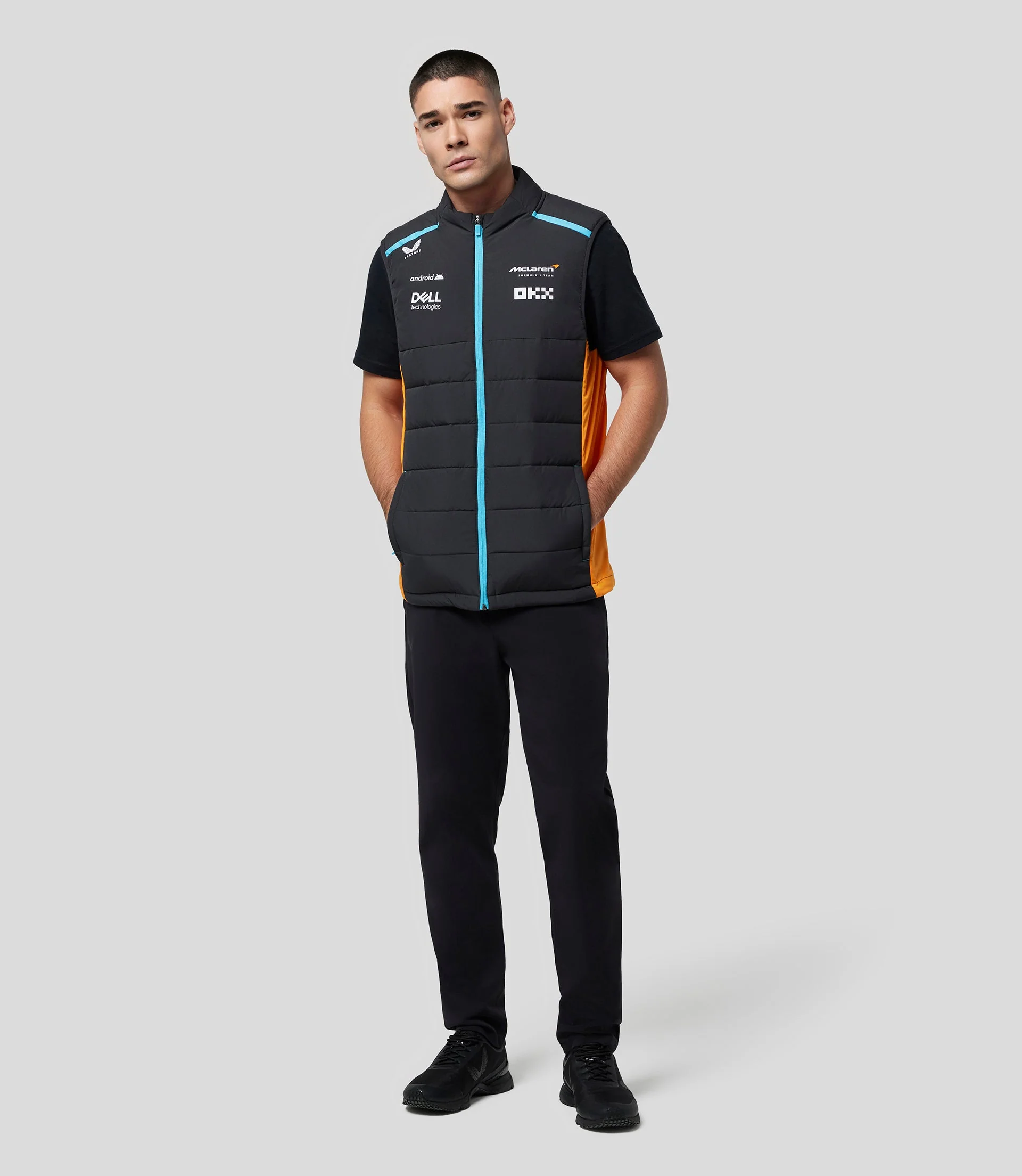 McLAREN MEN'S HYBRID GILET - PHANTOM