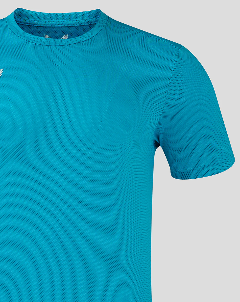 Mens Short Sleeve Training T-Shirt - Caribbean Sea