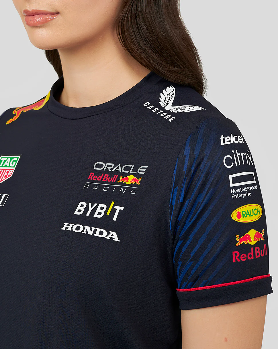 ORACLE RED BULL RACING WOMENS SET UP T-SHIRT - NIGHT SKY