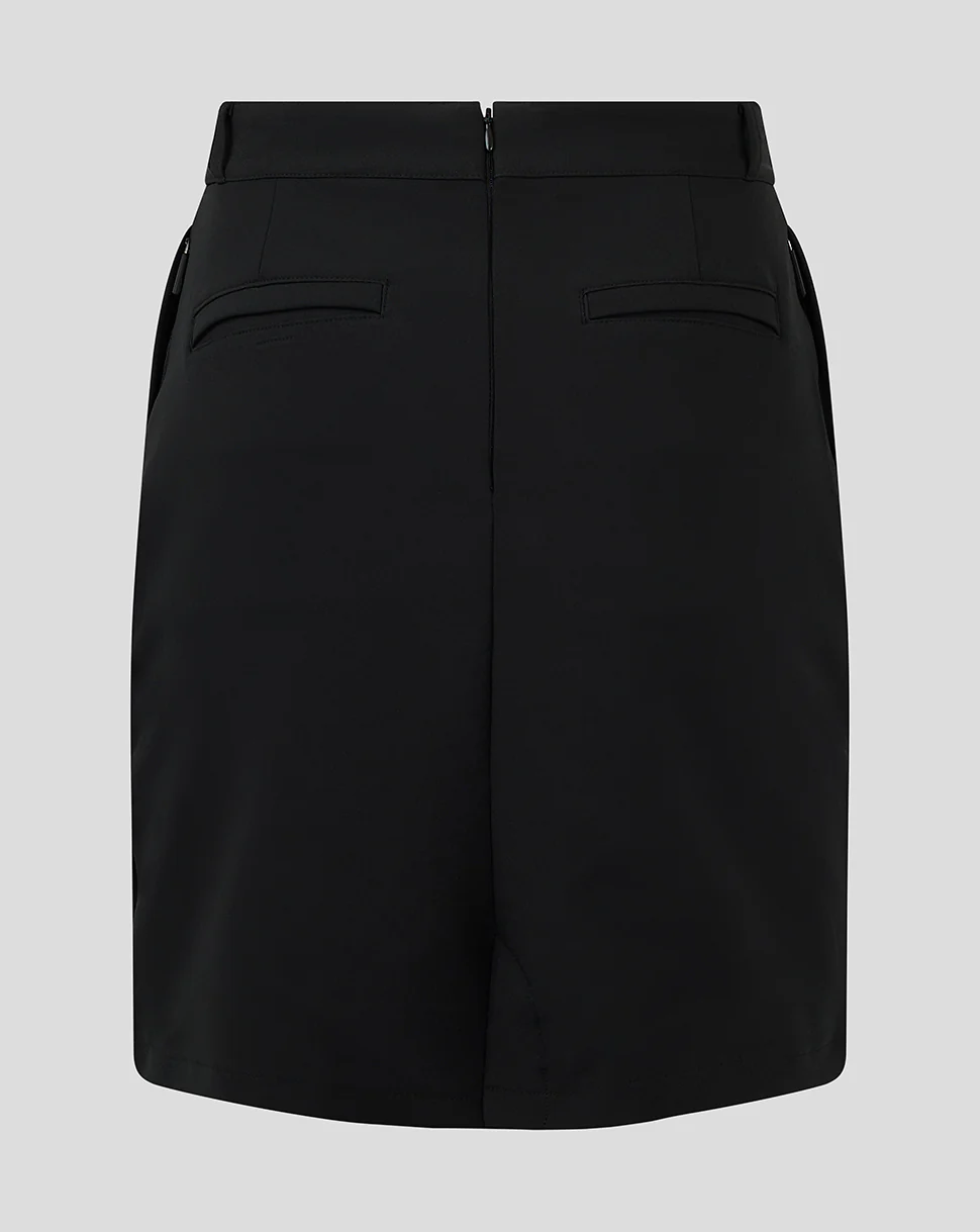 WOMENS CHINO SKIRT - CAVIAR
