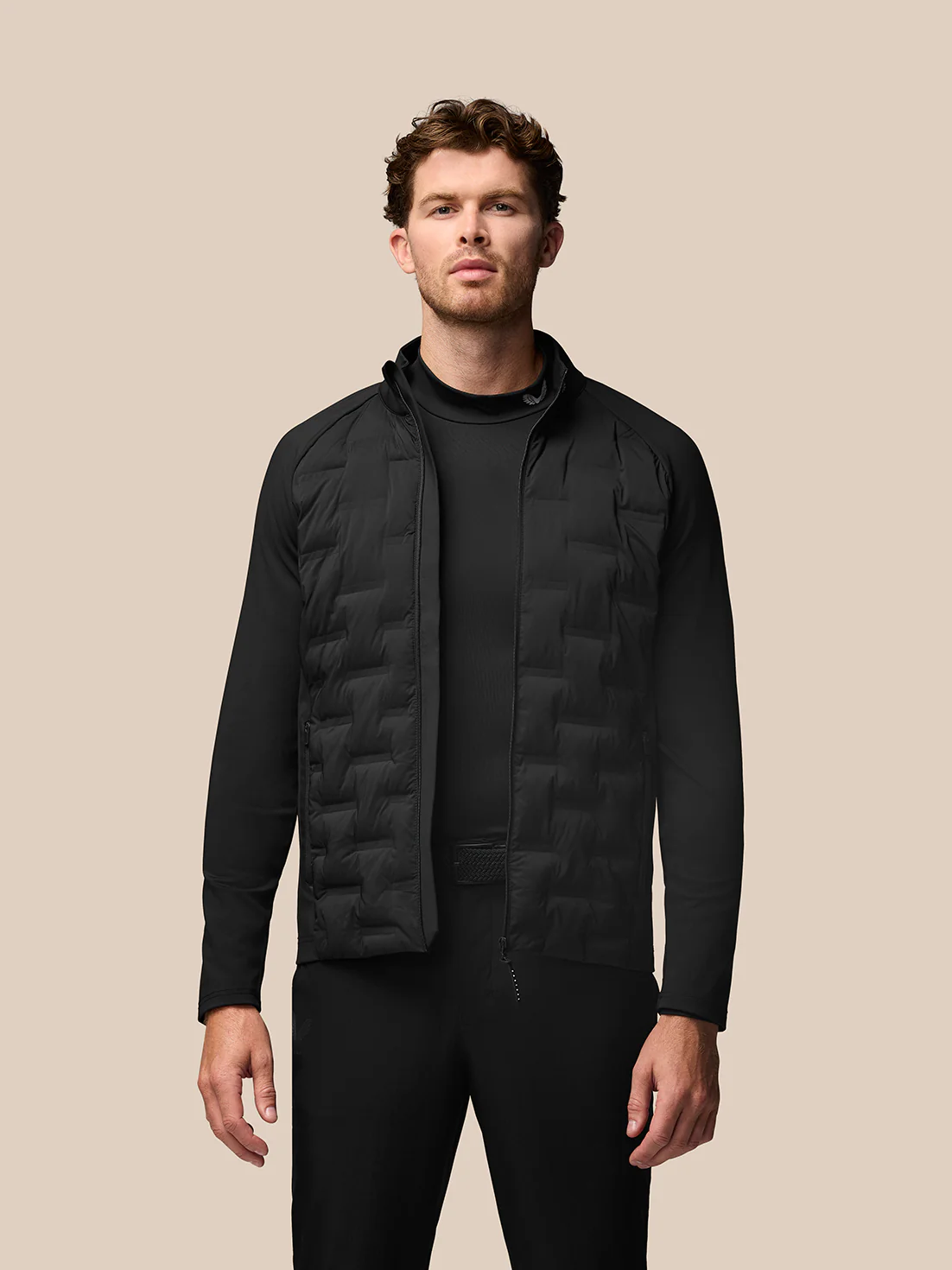 Golf Long sleeve Baselayer - Black