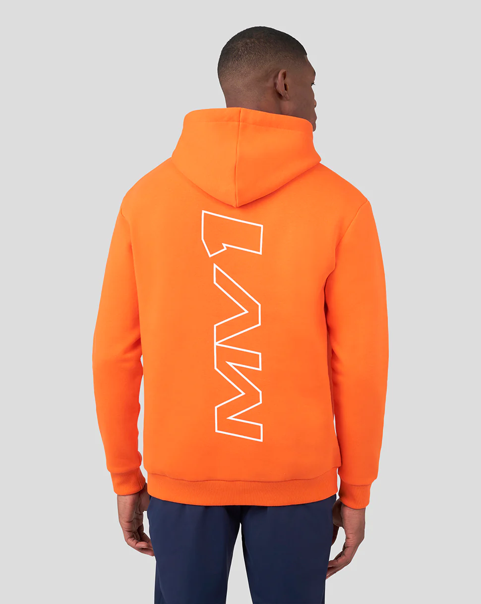 ORACLE RED BULL RACING UNISEX DRIVER MAX VERSTAPPEN HOODIE - EXOTIC ORANGE
