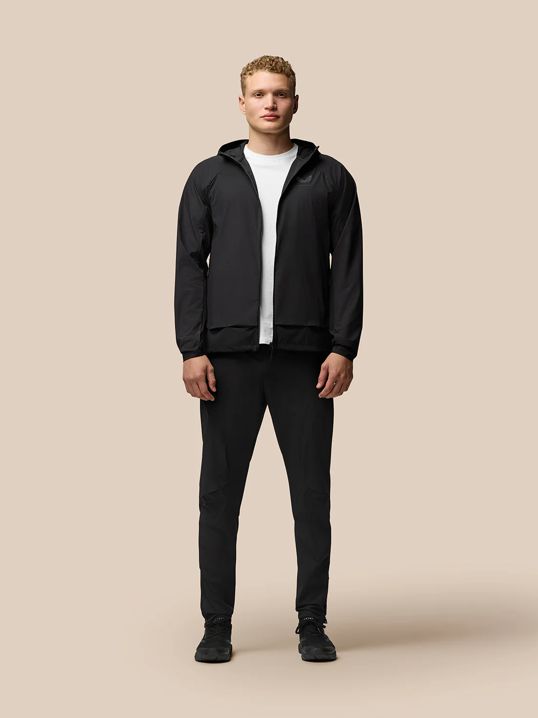 Flex Hooded Jacket - Black