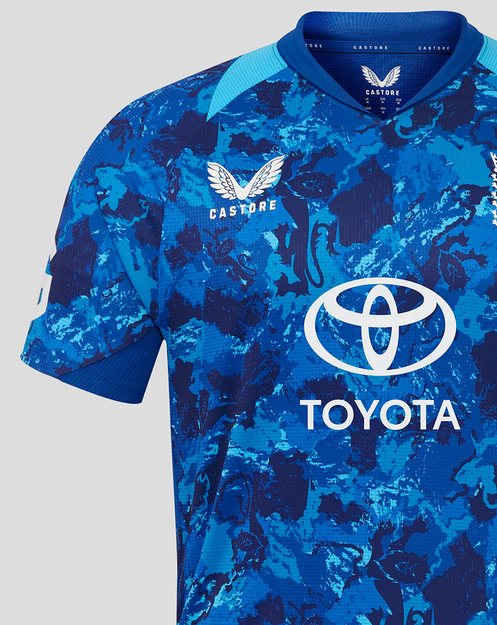 England Cricket ODI Men's Pro Short Sleeve Shirt 25/26