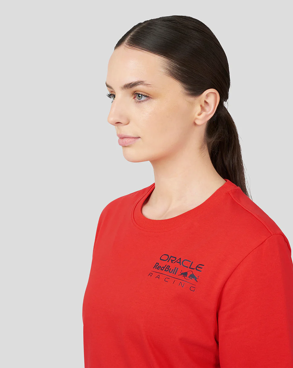 Oracle Red Bull Racing Unisex Core T-Shirt - Flame Scarlet