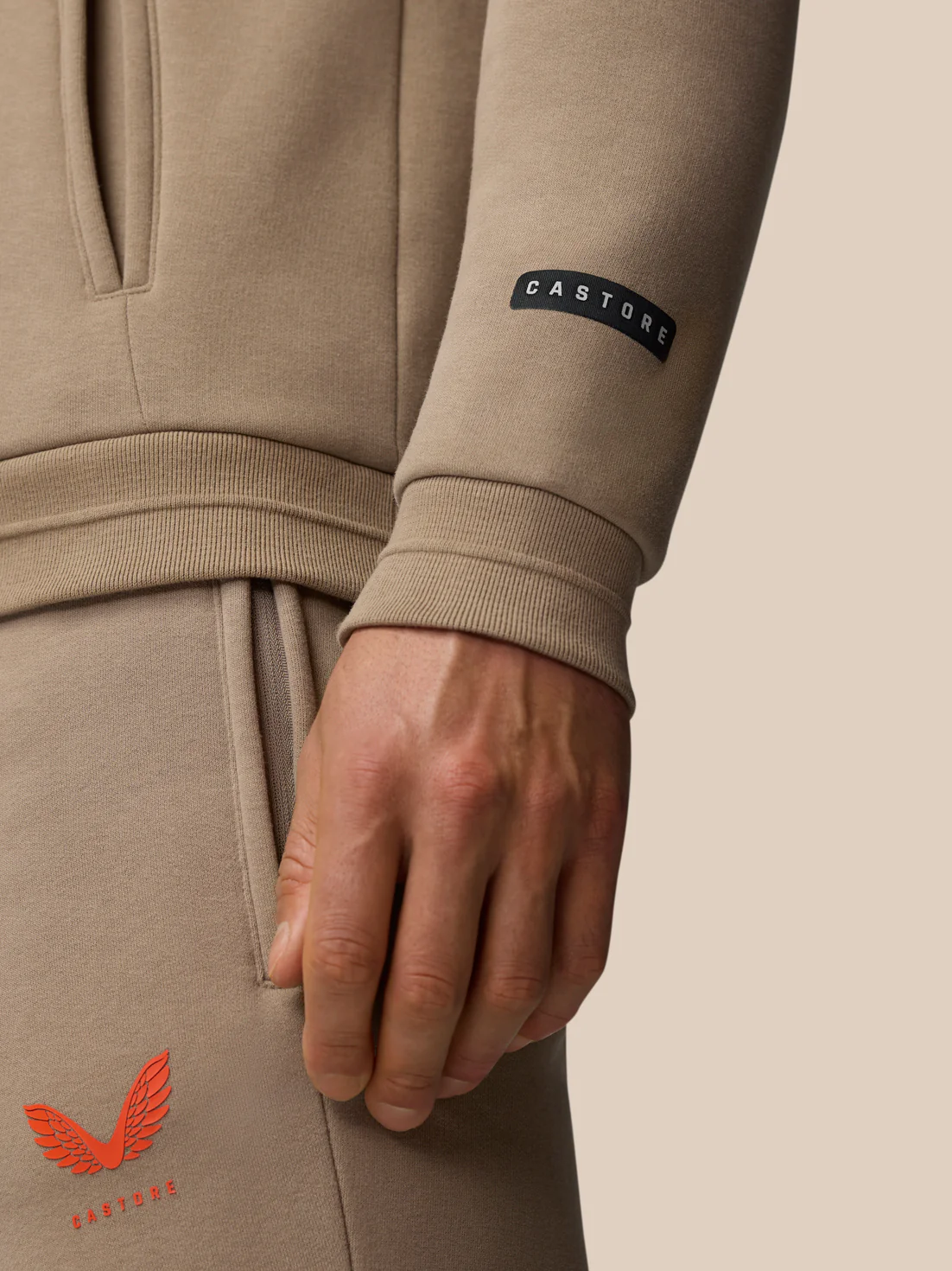 Adapt Fleece Hoodie - Clay