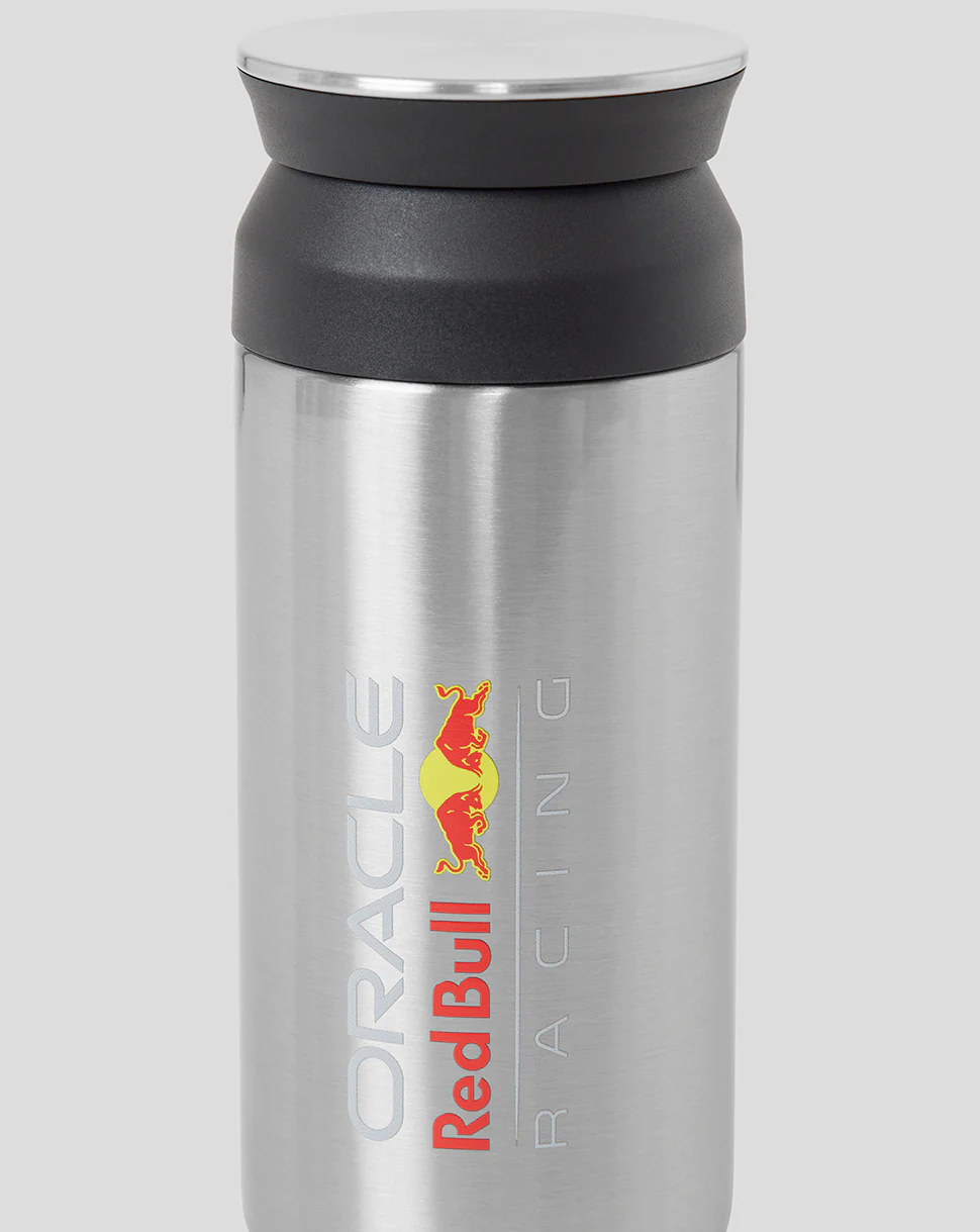 ORACLE RED BULL RACING STAINLESS STEEL TUMBLER 350ML - SILVER