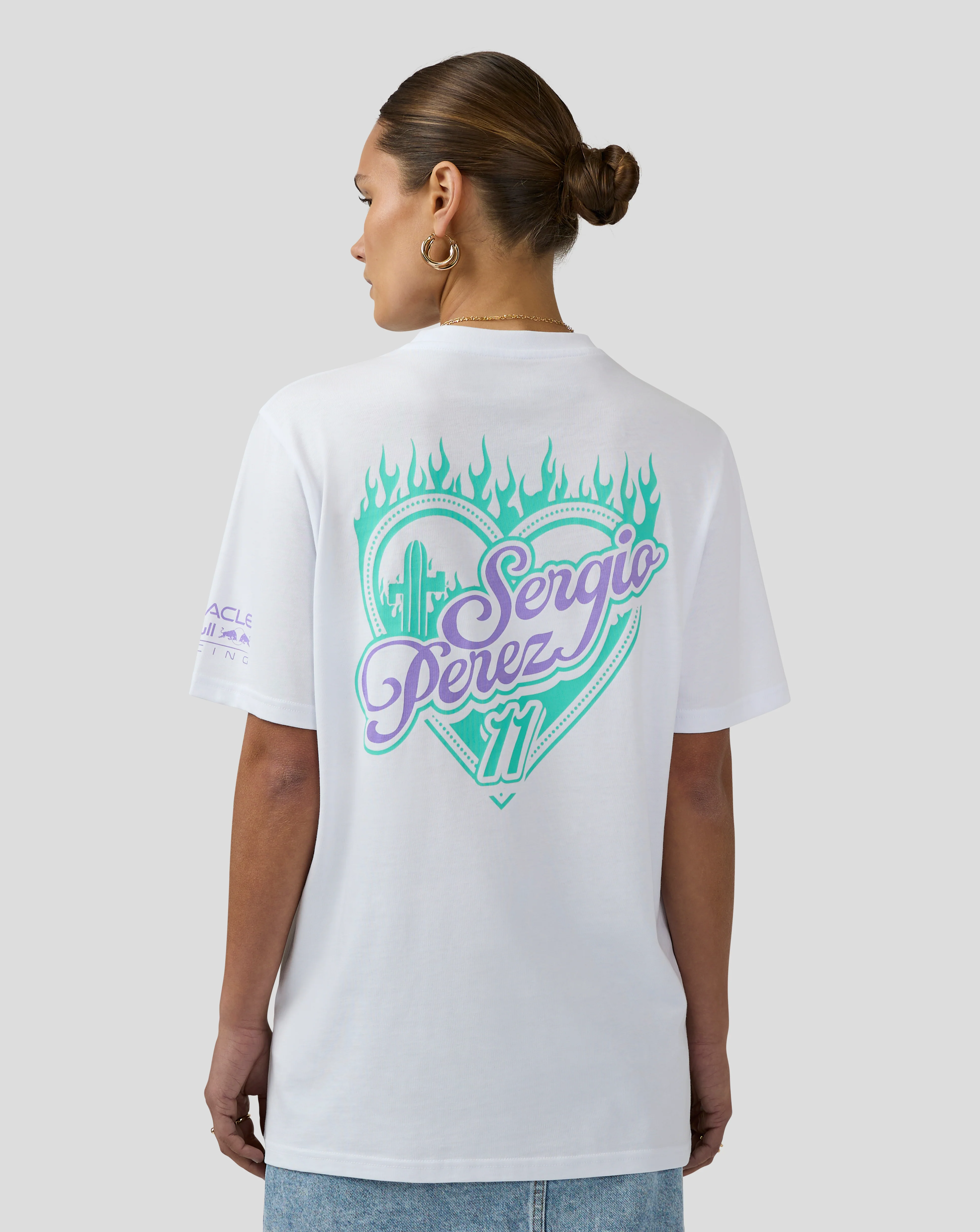 Oracle Red Bull Racing Unisex Mexico Sergio Perez Short Sleeve T-Shirt