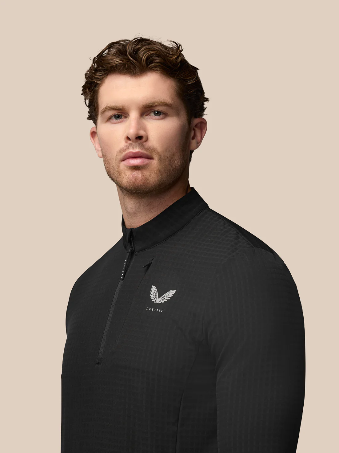 Golf 1/2 Zip Top - Black