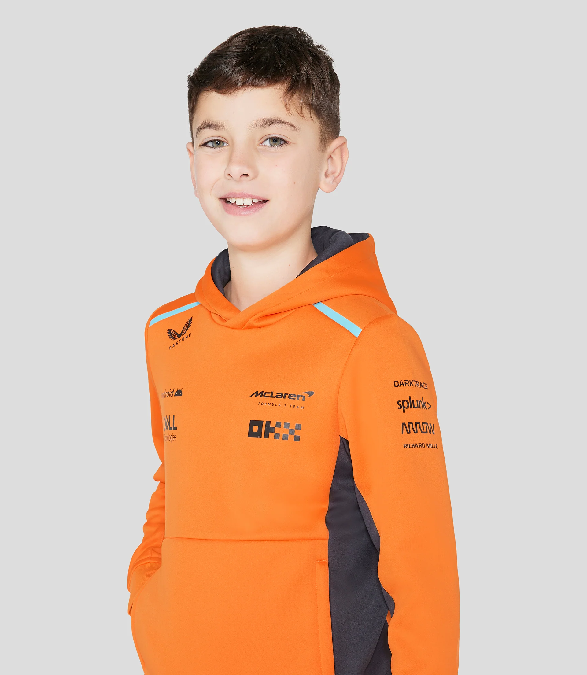 Junior McLaren Hooded Sweat - Autumn Glory