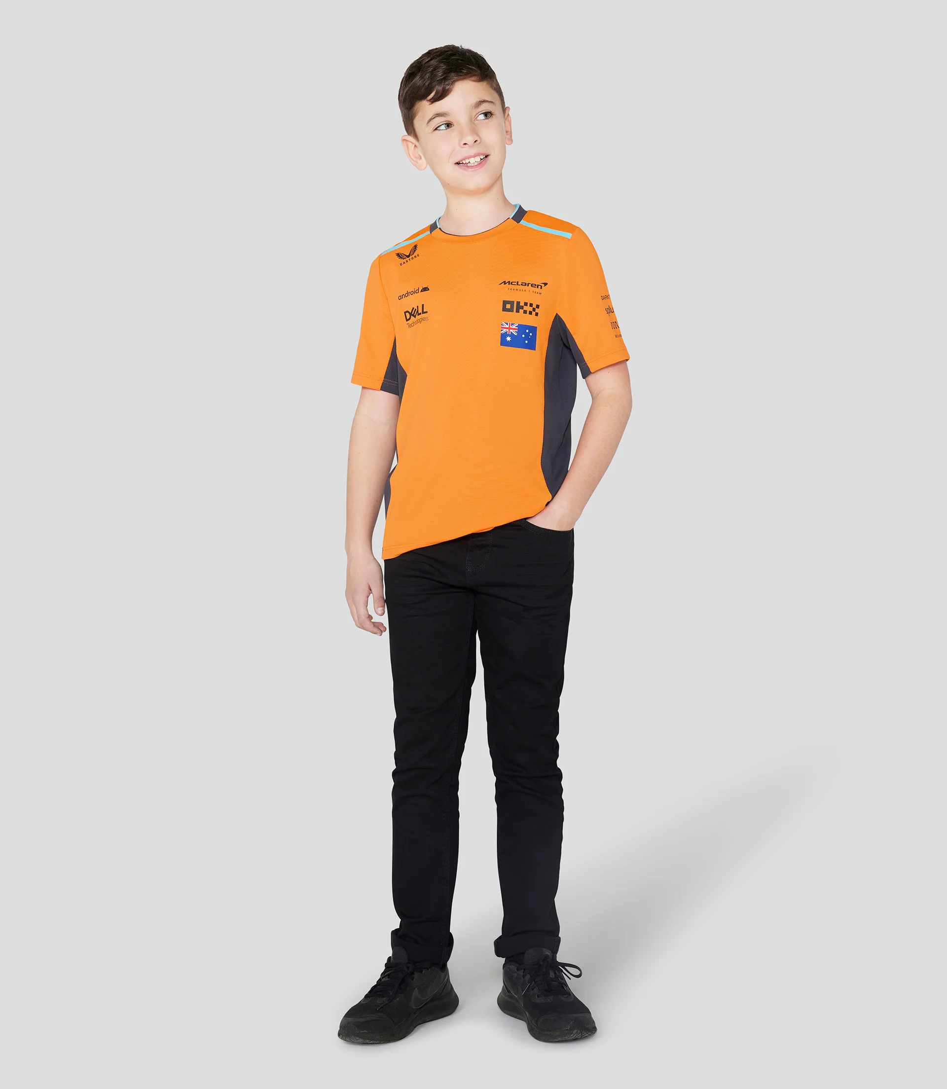 Junior McLaren Set Up T-Shirt Piastri - Autumn Glory