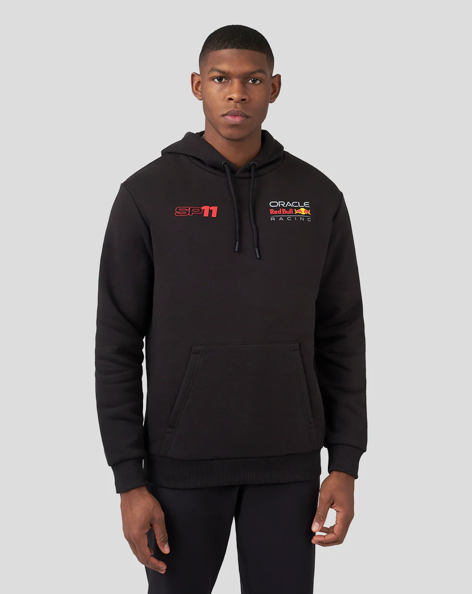 ORACLE RED BULL RACING UNISEX DRIVER SERGIO CHECO PEREZ HOODIE - BLACK