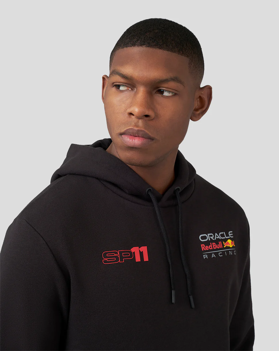 ORACLE RED BULL RACING UNISEX DRIVER SERGIO CHECO PEREZ HOODIE - BLACK