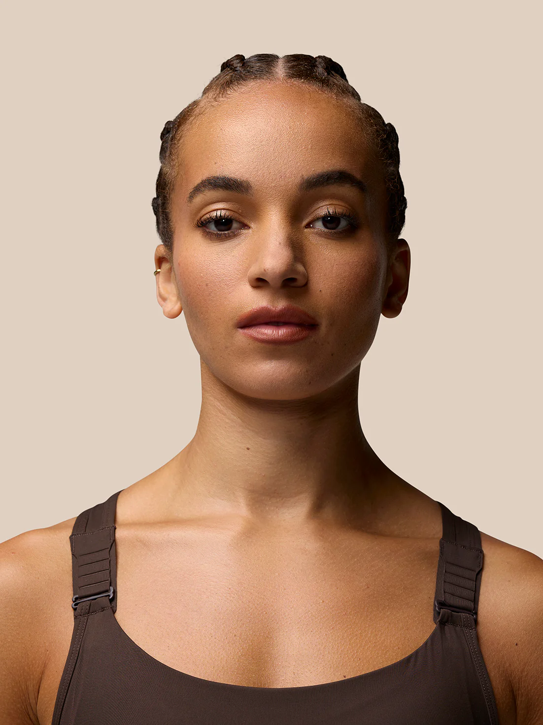 Zone Training Sports Bra - Brown