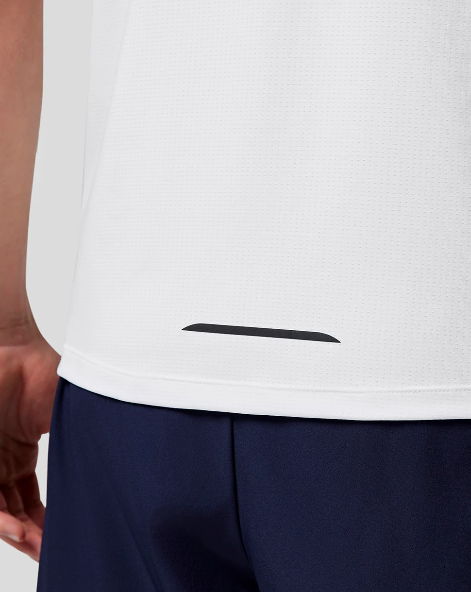 Men’s Reiss Short Sleeve Performance T-Shirt - White