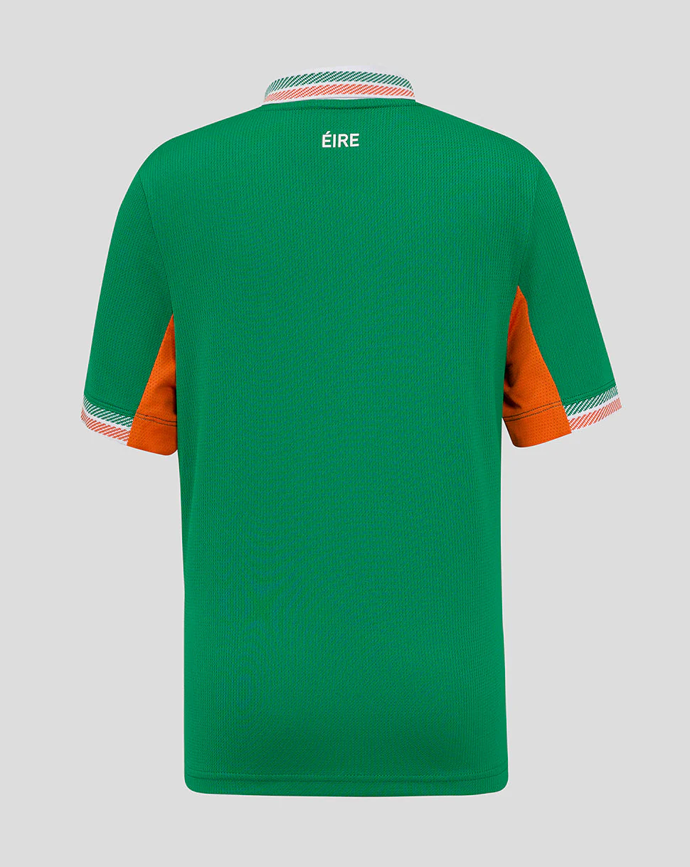 Ireland Junior Home Short Sleeve Shirt 25/26
