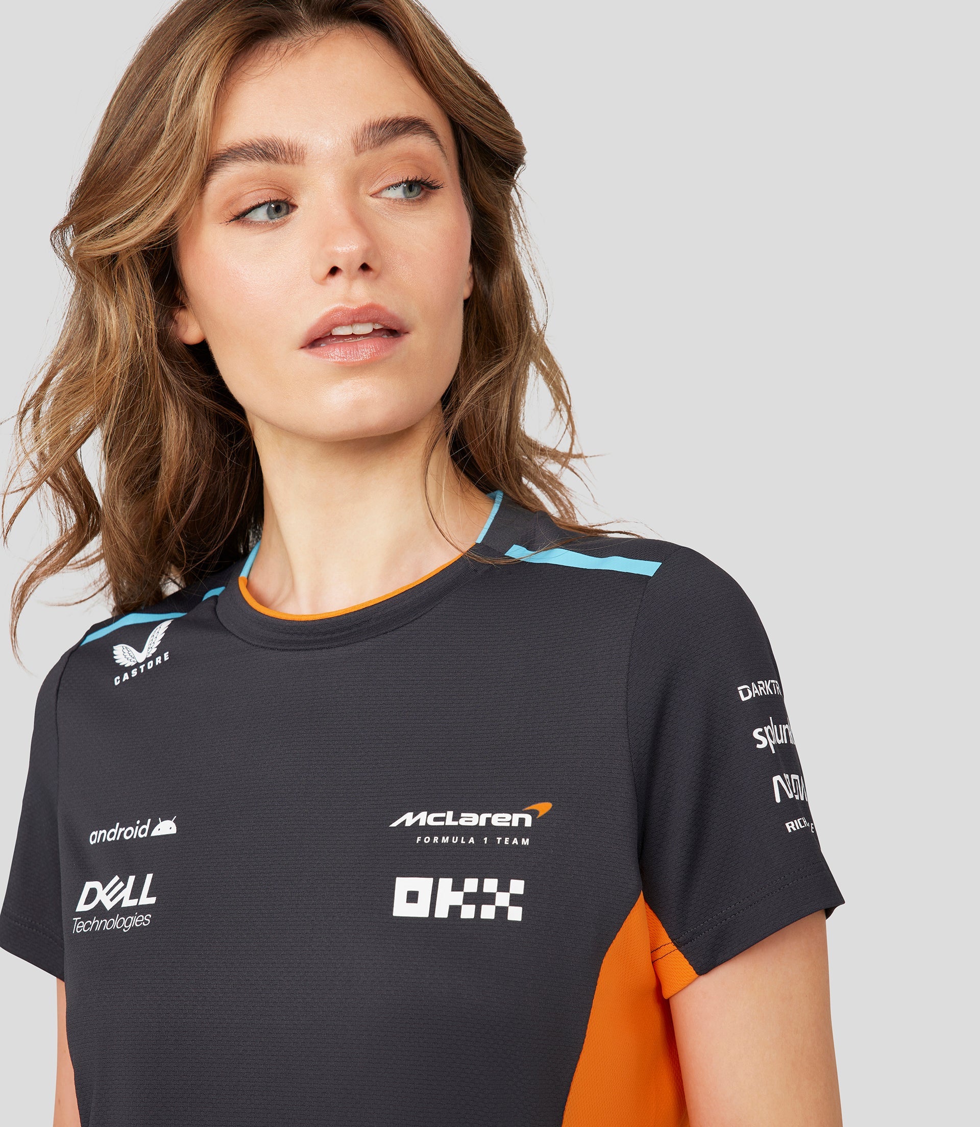 McLAREN WOMEN'S SET UP T-SHIRT 23 - PHANTOM