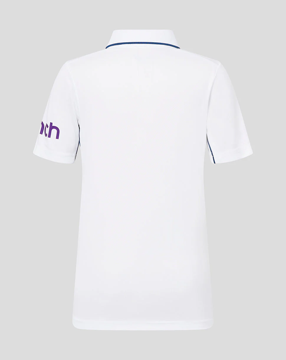 England Cricket 2024 Infant Test Short Sleeve Shirt