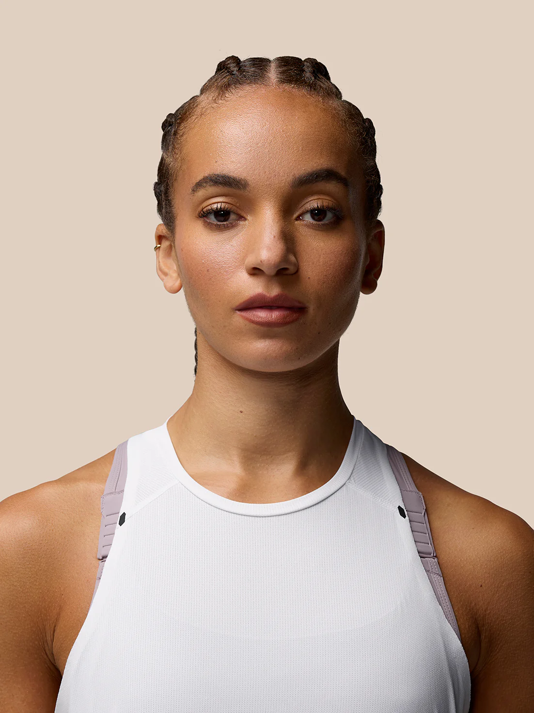 Zone Training Tank Top - White