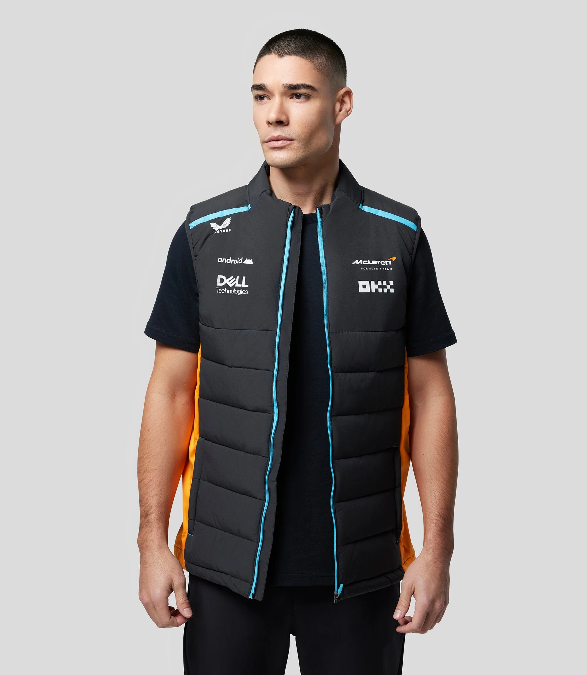 McLAREN MEN'S HYBRID GILET - PHANTOM