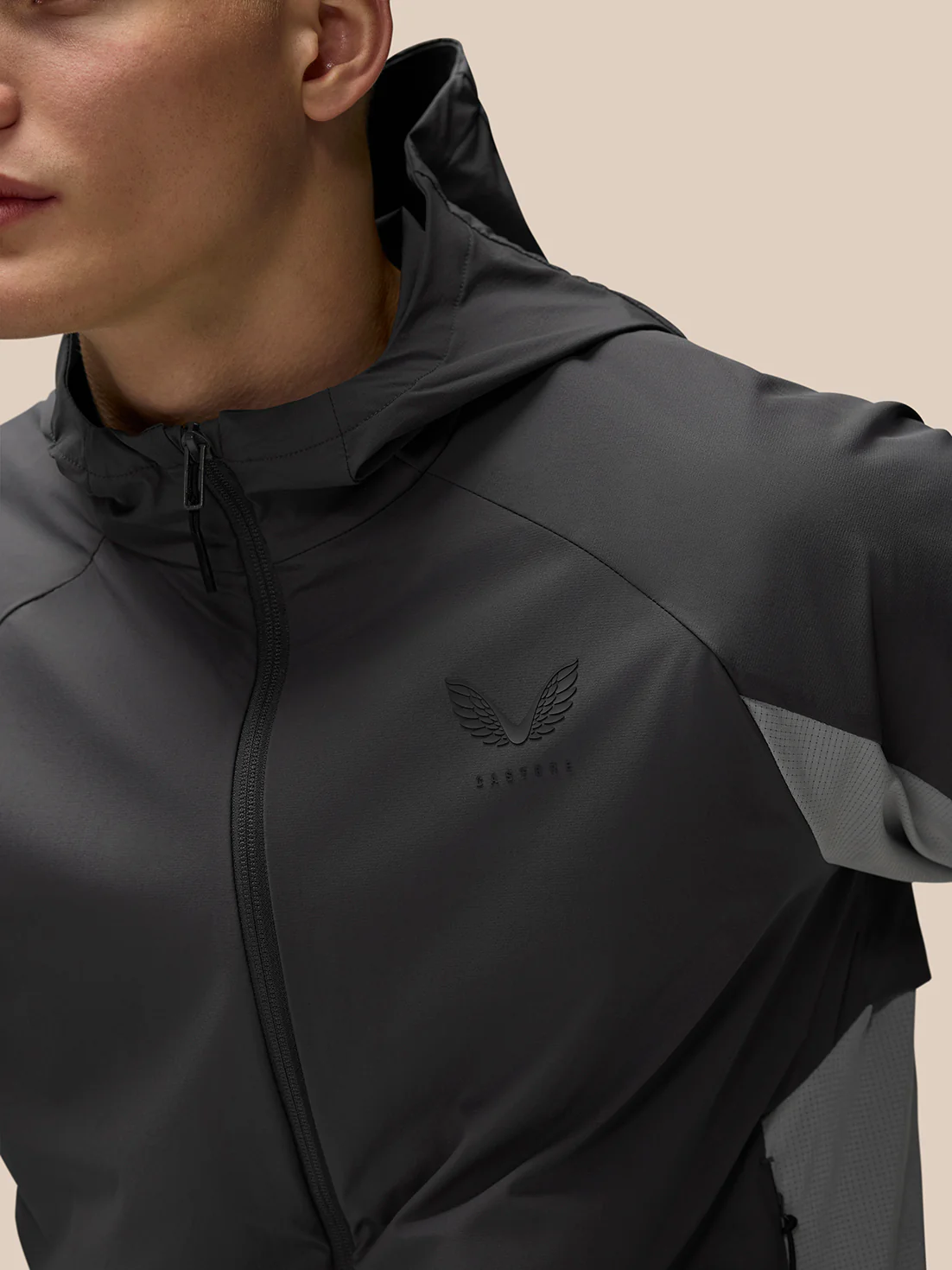 Flex Hooded Jacket - Grey