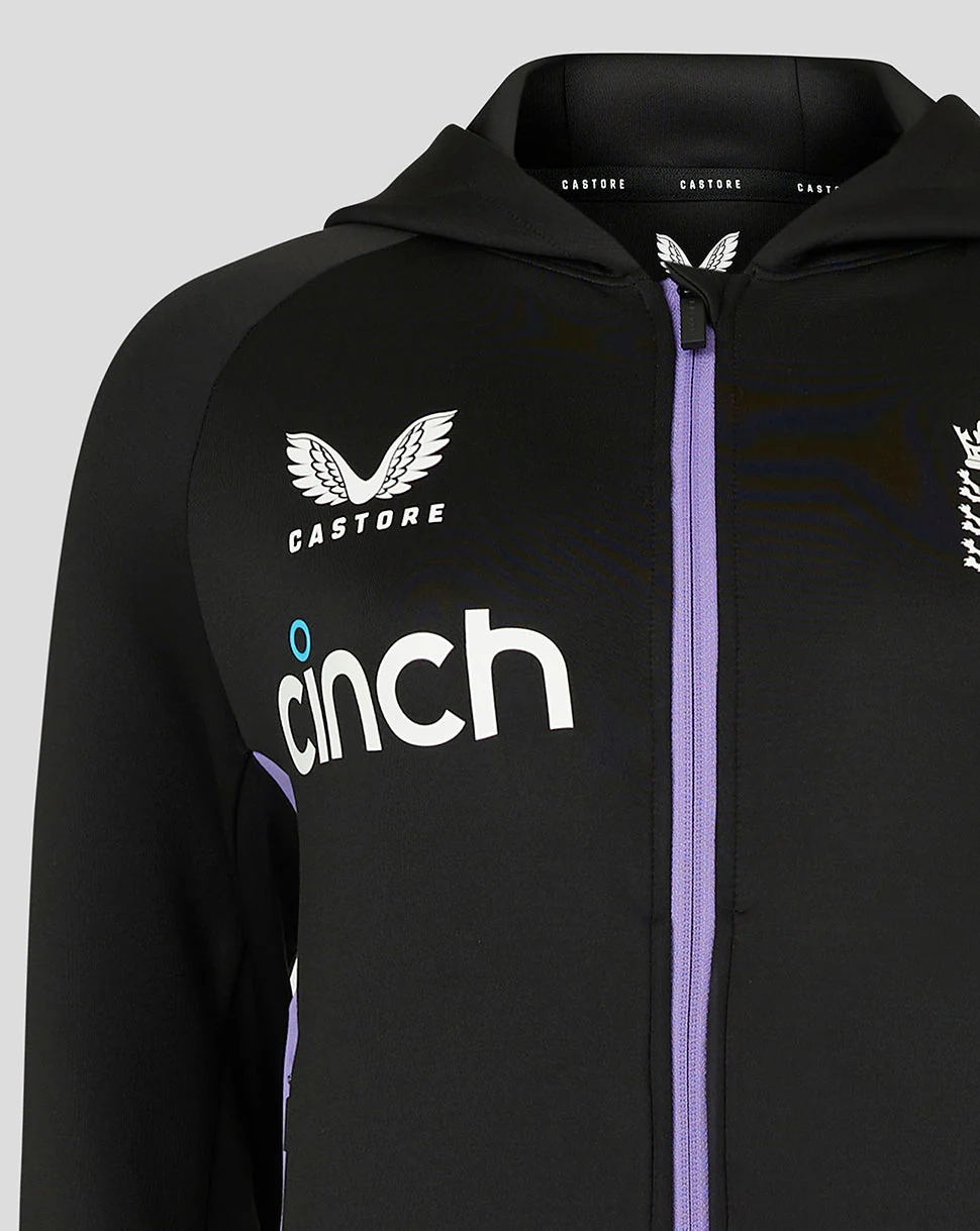 England Cricket Women's 24/25 Full Zip Training Hoody