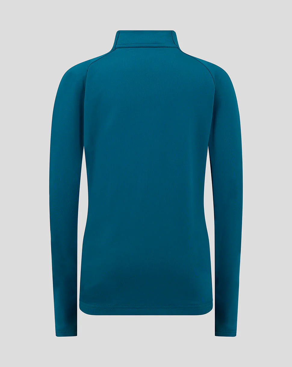 PRESTON JUNIOR 24/25 TRAINING 1/4 ZIP - BLUE