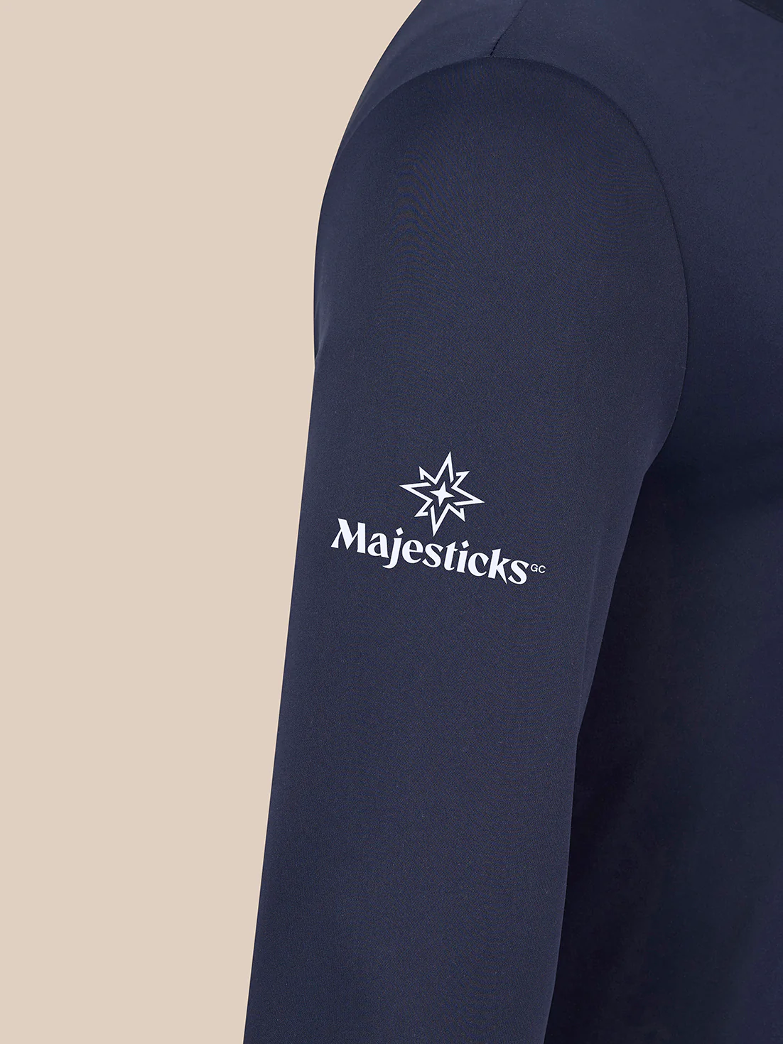 Majesticks GC ¼ Zip Top – Navy