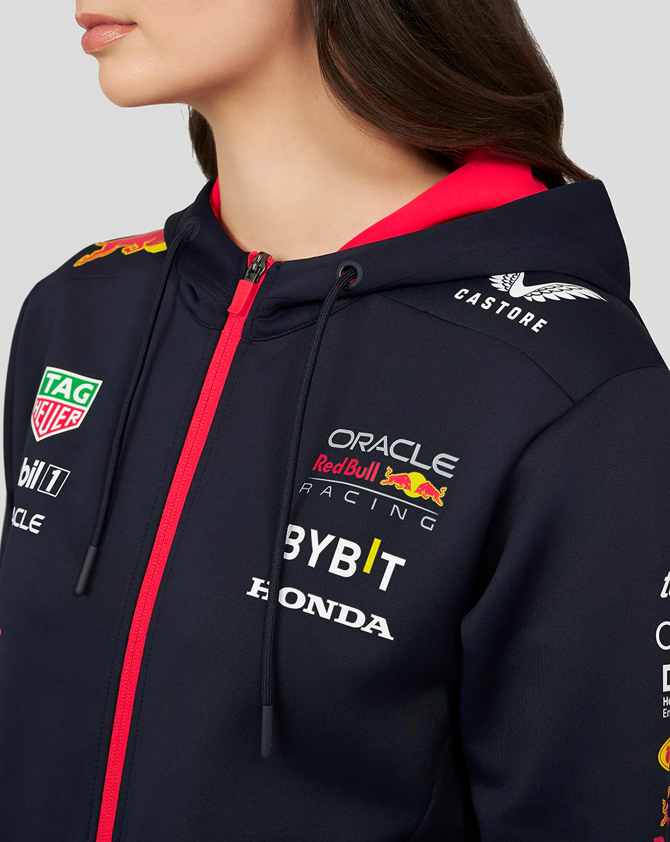 ORACLE RED BULL RACING WOMENS FULL ZIP HOODIE - NIGHT SKY