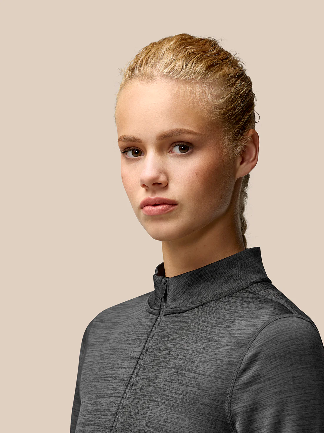 Flow Training 1/2 Zip Top - Black