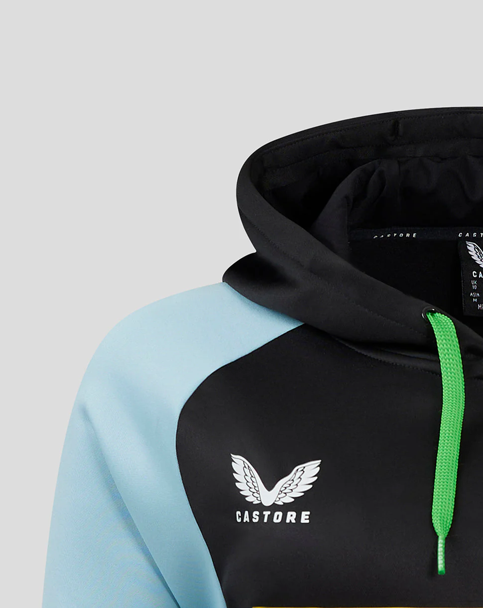 Harlequins Women's 24/25 Overhead Training Hoody - Black