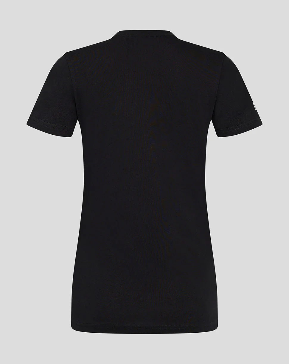 Saracens Women's Classic Cotton Tee - Black