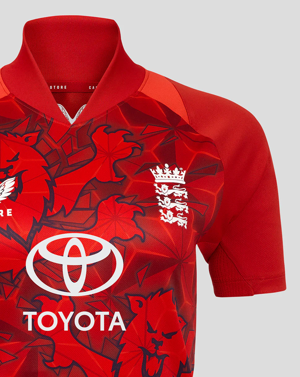 England Cricket T20 Women's Replica Short Sleeve Shirt 25/26