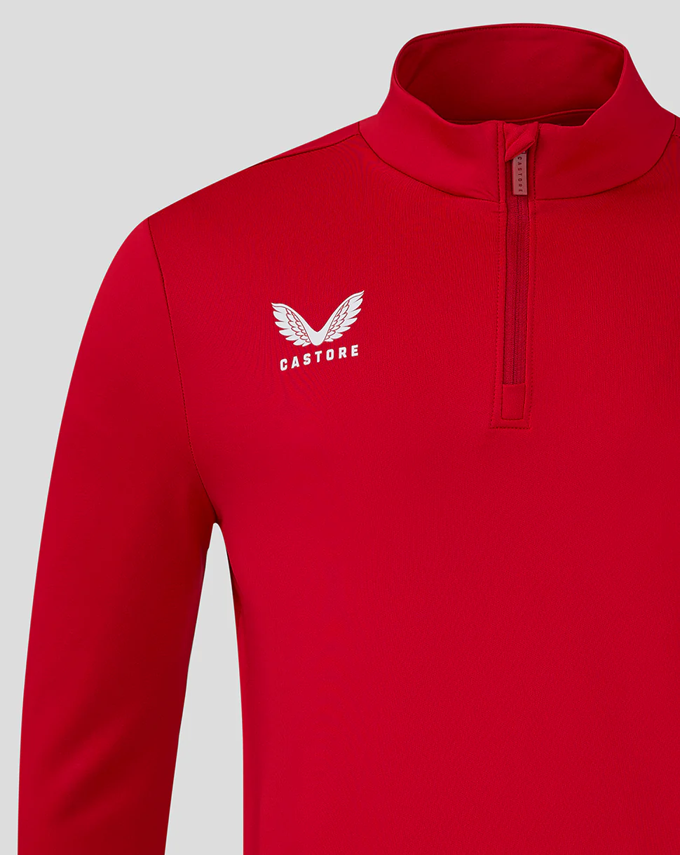 Mens 1/4 Zip - Barbados Cherry