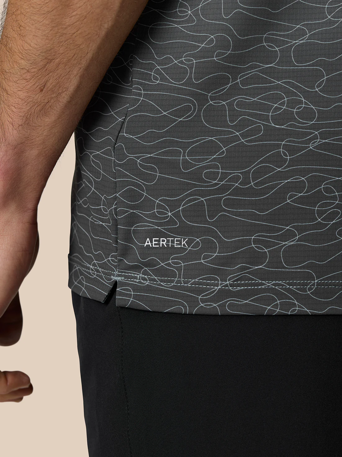 Club Graphic Polo - Mid Grey