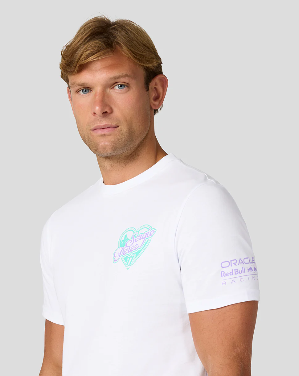 Oracle Red Bull Racing Unisex Mexico Sergio Perez Short Sleeve T-Shirt