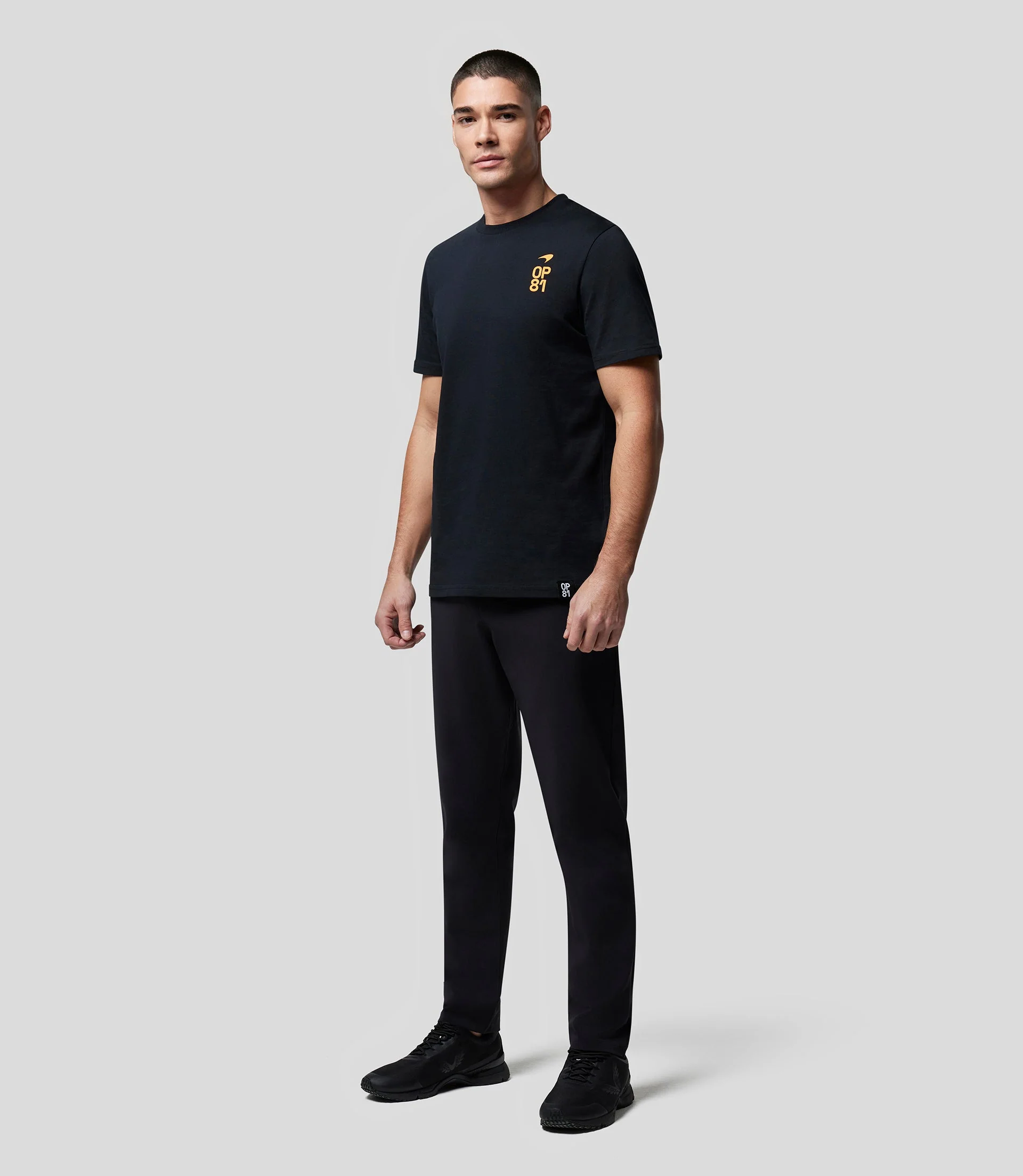 MCLAREN MENS CORE DRIVERS ESSENTIAL T-SHIRT OSCAR PIASTRI