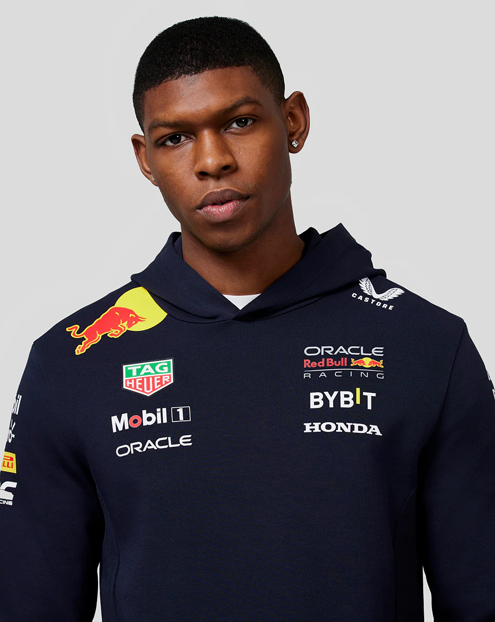 Oracle Red Bull Racing Men's Official Teamline Pullover Hoodie - Night Sky