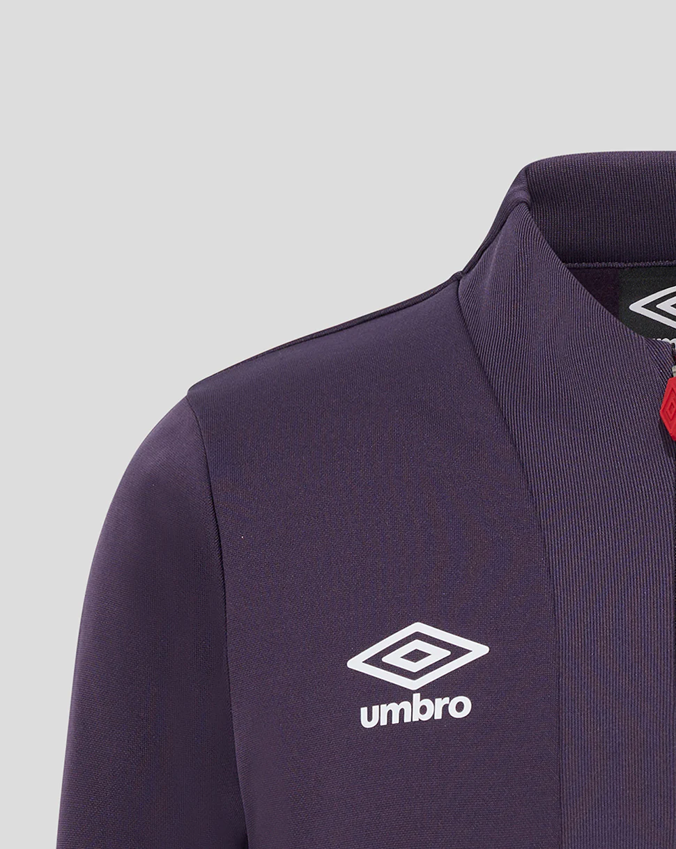 England Rugby Junior 1/2 Zip Fleece - Purple