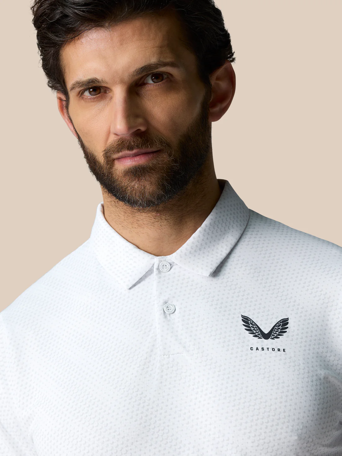 Club Graphic Polo - White